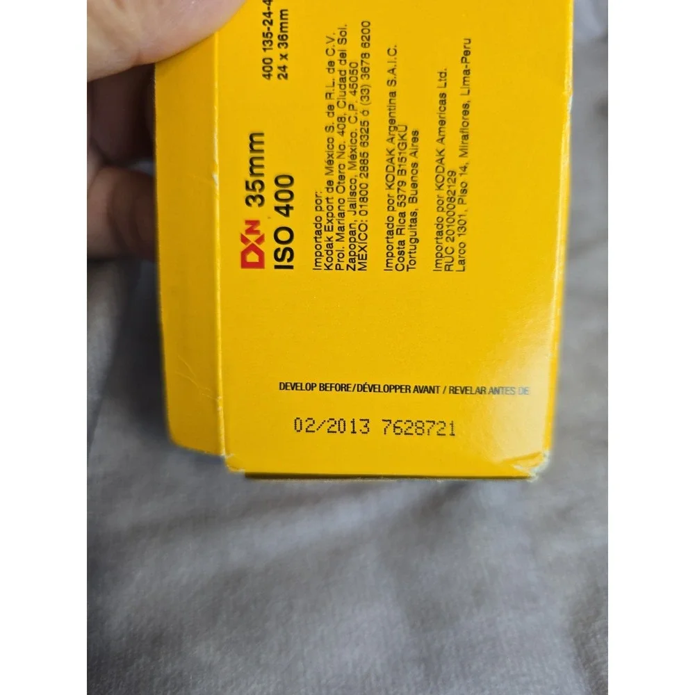 Kodak UltraMax 400 Color Negative Film 35mm Roll Film 24 Exposures 4-Pack 2/2013